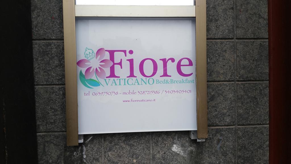 Fiore Vaticano B&B Roma Eksteriør bilde